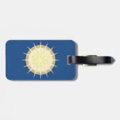 Vergina Sun Bagagelabel (Achterkant horizontaal)