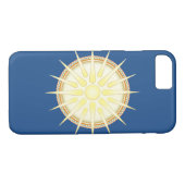 Vergina Sun iPhone 7 Hoesje (Achterkant (Horizontaal))