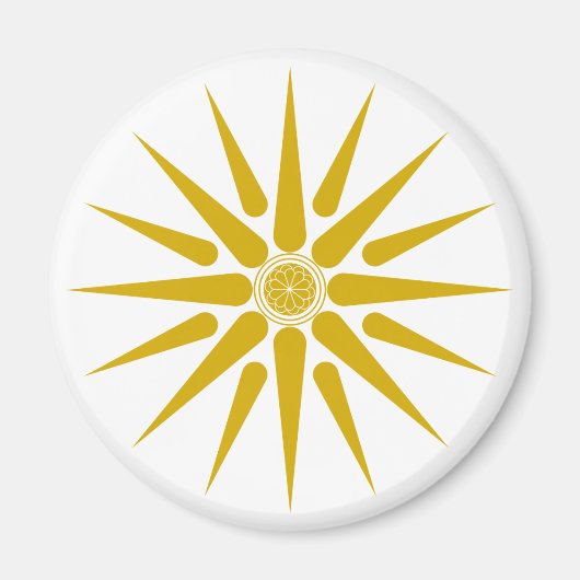 VERGINA SUN MAGNEET (Voorkant)