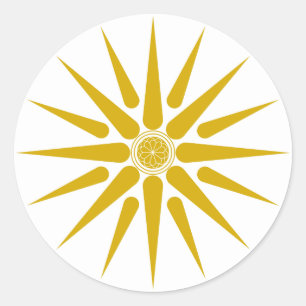 VERGINA SUN RONDE STICKER