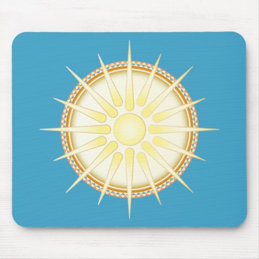 Vergina Sun (ster van Vergina) Muismat (Voorkant)