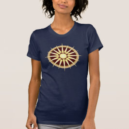 Vergina Sun ( versie 3 ) T-Shirt voor vrouwen