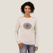 Vergina Zon (versie 2) Tri-Blend Shirt (Voorkant)