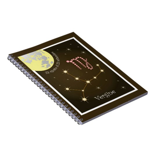 Vergine 23 agosto al 23 settembre Notizheft Notitieboek (Rechterzijde)