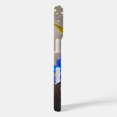 Vergis-mij-niet bloem met gouden accenten Case-Mate iPhone case (Achterkant / Rechts)