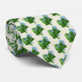 Vergissmeinicht Krawatte Stropdas (Opgerold)