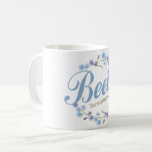 Vergissmeinnicht  koffiemok (Voorkant links)