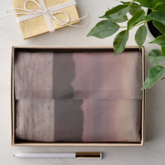 Verglaasde zonsondergang tissuepapier (Geschenk)