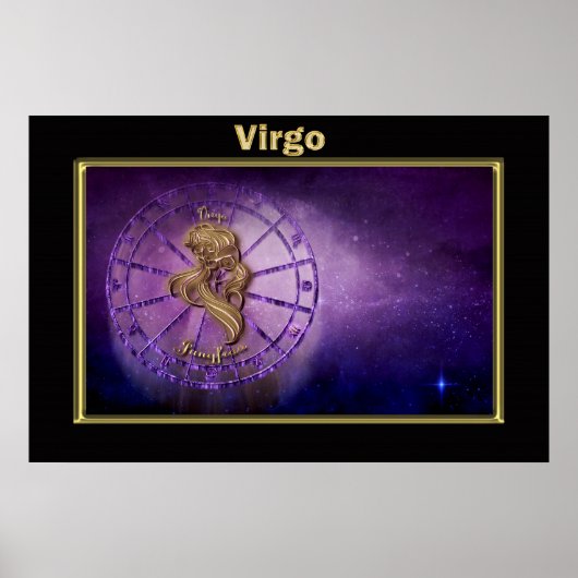 Vergo Zodiac Astrology design Poster (Voorkant)