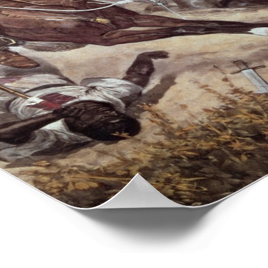 Vergoeding van de 21ste danseres bij Omdurman 2 Poster (Hoek)