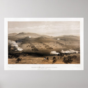 Vergoeding van de Lichte Cavalerie Brigade door Si Poster