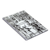 Vergoeding voor het gerecht, na een notitieboek (Rechterzijde)