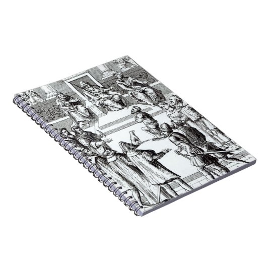 Vergoeding voor het gerecht, na een notitieboek (Rechterzijde)