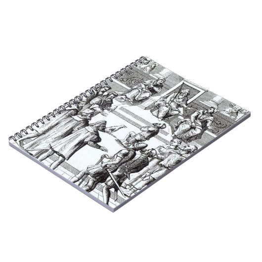 Vergoeding voor het gerecht, na een notitieboek (Linkerzijde)