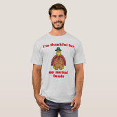 Vergoeding voor onderlinge fondsen t-shirt (Voorkant volledig)