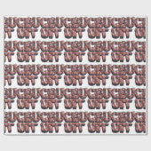 Vergoten Cadeaupapier (Vlak)