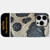 Vergoten slangenhuiden 'ingewikkelde patronen Case-Mate iPhone case (Achterkant (horizontaal))