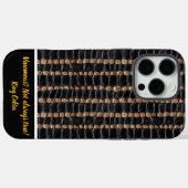 Vergoten slangenhuiden 'ingewikkelde patronen Case-Mate iPhone case (Achterkant (horizontaal))