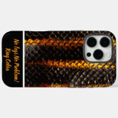 Vergoten slangenhuiden 'ingewikkelde patronen in l Case-Mate iPhone case (Achterkant (horizontaal))