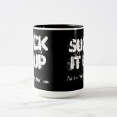 Vergoten Tweekleurige Koffiemok (Center)