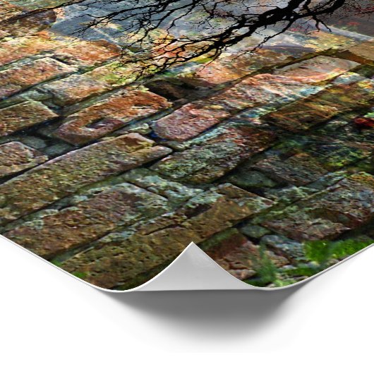 Vergrendeld blok poster (Hoek)