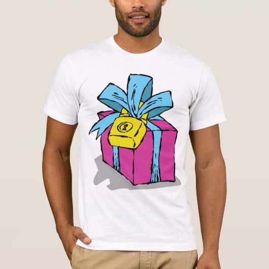 Vergrendeld Cadeau Mannen T-shirt (Voorkant)