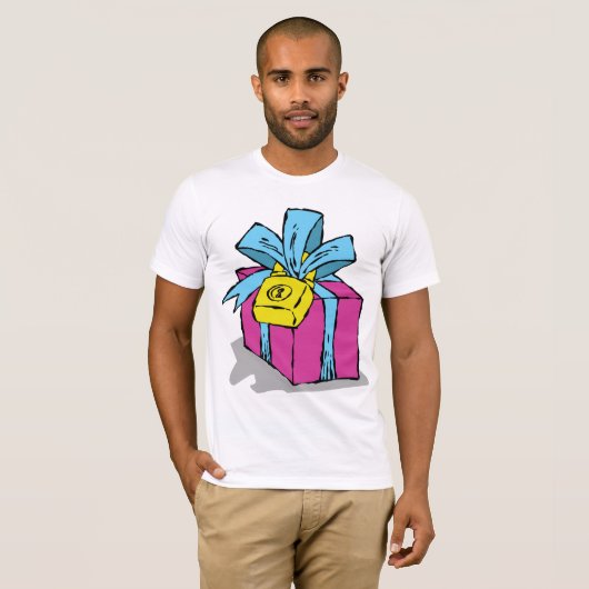 Vergrendeld Cadeau Mannen T-shirt (Voorkant volledig)