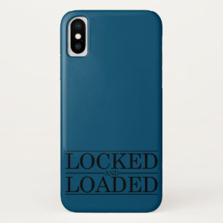 Vergrendeld en geladen chassis Case-Mate iPhone case