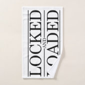 Vergrendeld en geladen chassis handdoek (Handdoek)