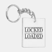 Vergrendeld en geladen chassis sleutelhanger (Voorkant Links)