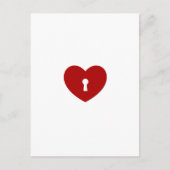 Vergrendeld hardeontwerp drukt plezier uit gevalpa briefkaart (Voorkant)