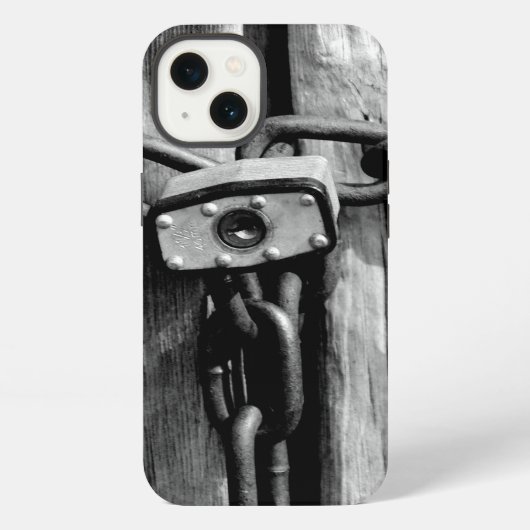 Vergrendeld! iPhone Hoesje (Achterkant)