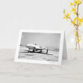 Vergrendeld P-80A vliegtuig Kaart (Gele Bloem)