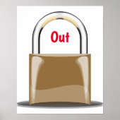 Vergrendeld Poster (Voorkant)