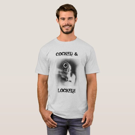 Vergrendeld T-shirt (Voorkant volledig)