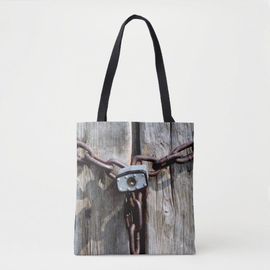 Vergrendeld! Tote Bag (Voorkant)