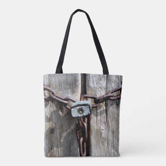 Vergrendeld! Tote Bag (Achterkant)
