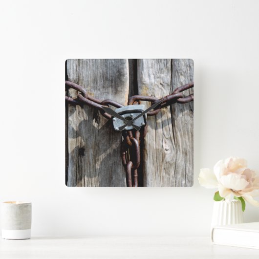 Vergrendeld! Vierkante Klok (Huis)