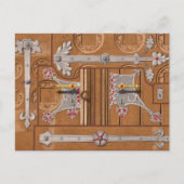 Vergrendelde Briefkaart deur (Voorkant)