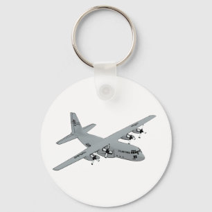 Vergrendelde C-130 Hercules Sleutelhanger