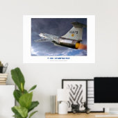 Vergrendelde F-104-strijder Poster (Thuiskantoor)