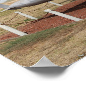 Vergrendelde F-104-strijder Poster (Hoek)