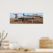 Vergrendelde F-104-strijder Poster (Keuken)