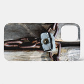 Vergrendelde houten deuren Case-Mate iPhone case (Achterkant (horizontaal))