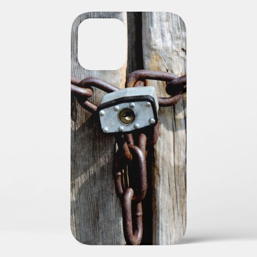 Vergrendelde houten deuren Case-Mate iPhone case (Achterkant)