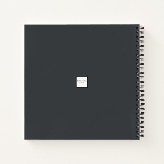 Vergrendelde keuzerondje voor schets notitieboek (Achterkant)