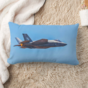 Vergrendelde Martin F-35A Lightning II Lumbar Pill Kussen