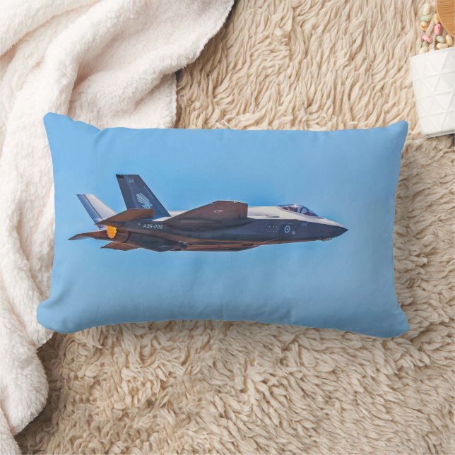 Vergrendelde Martin F-35A Lightning II Lumbar Pill Kussen (Deken)