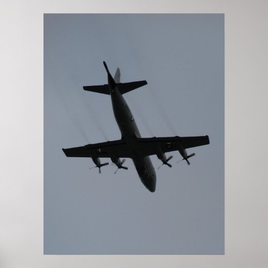 Vergrendelde P-3C-Orion. Poster (Voorkant)