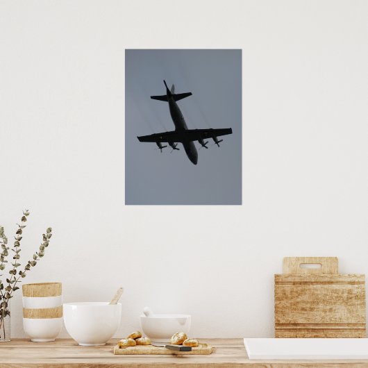 Vergrendelde P-3C-Orion. Poster (Keuken)